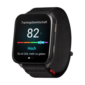 Garmin Venu X1 GPS Smart Watch Slate Titanium Case With Black ComfortFit Nylon Band