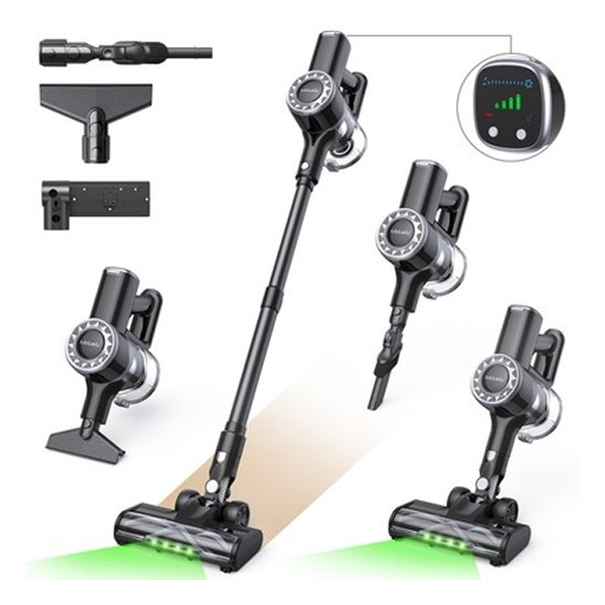 Lubluelu Lubluelu P2 Vacuum Cleaner Black