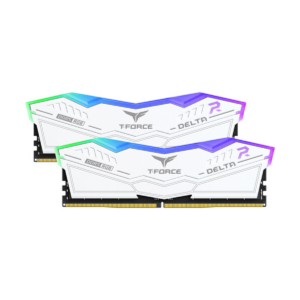 TeamGroup T-Force Delta RGB 32GB Dual-Kit DDR5 RAM 6000 CL30 White