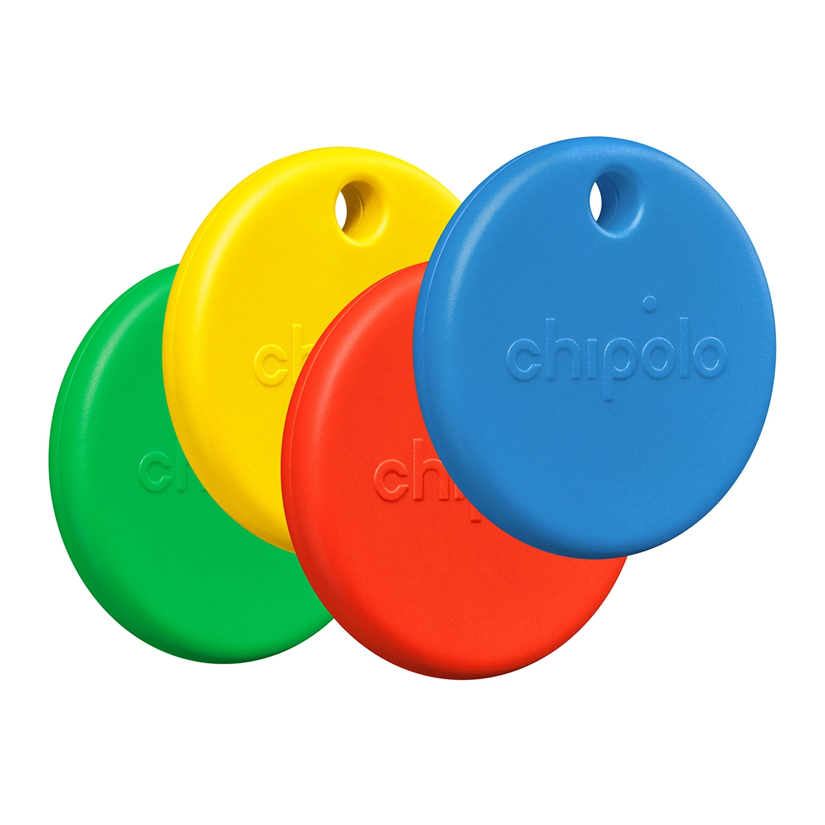 Chipolo POP 4-Pack Red/Blue/Yellow/Green