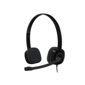 Logitech H151 Stereo headset Black
