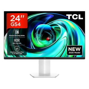 TCL 24G54 24" Mini LED Monitor White