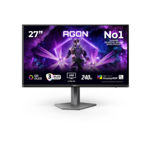 Monitor AOC Agon AG276UZD 27" QD-OLED 4K 240Hz Black