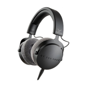 Beyerdynamic DT 700 PRO X 48 Ohm Wired Over-Ear Studo Headphones with Detachable Cable (mini-XLR) Black