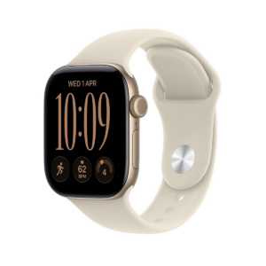 Apple Watch SE 3 2026 40mm Gold (Beige Rubber Strap M/L)