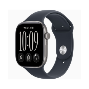 Apple Watch Series 12 46mm Grey (Dark Blue Rubber Strap S/M)
