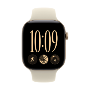 Apple Watch Series 12 42mm 5G Gold (Beige Rubber Strap S/M)
