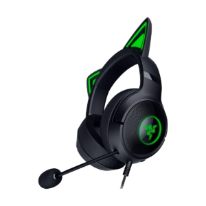 Razer Headset Kraken Kitty V2 Microphone, Black, Wired, On-Ear, Noise canceling