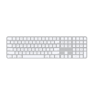 Apple Magic Keyboard with Touch ID & Numeric Keypad International English White
