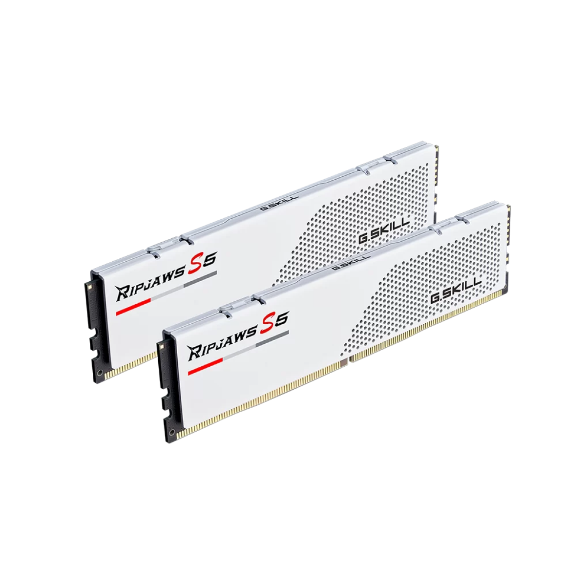 G.SKILL Ripjaws S5 32GB (2x16GB) DDR5 6000MHz CL30 Memory Kit Matte White