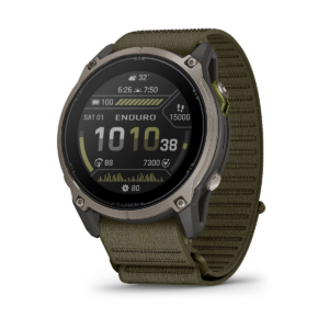 Garmin Enduro 4 Sapphire Solar GPS Smartwatch Dark Olive ComfortFit band