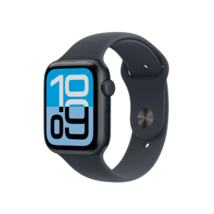 Apple Watch SE 3 Cellular 44mm GPS Midnight Aluminium (Black) Case Navy Blue Sport Band ML