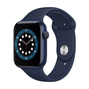 Apple Smart Watch Series 6 GPS, 44mm Aluminium Case with Sport Band Deep Navy